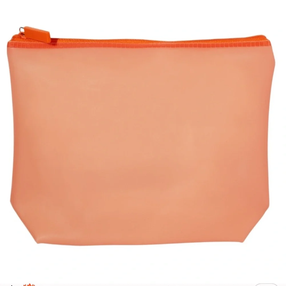 Orange Waterproof Cosmetics Case